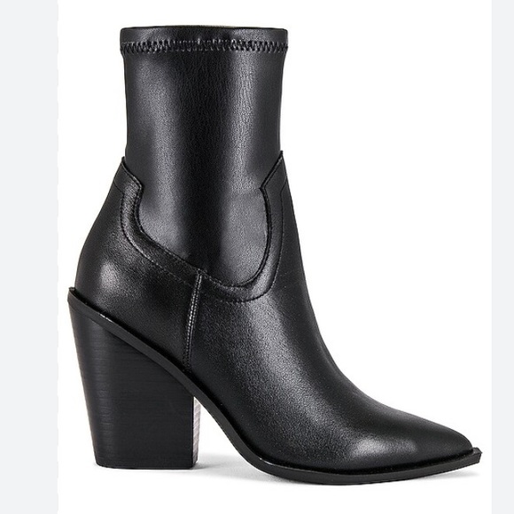 NWT Steve Madden block heel pointed toe western bootie size 10 - Picture 2 of 12